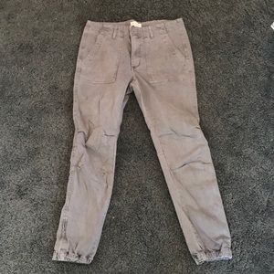 Aritzia gray jogger pants